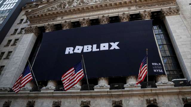 Roblox收緊13歲以下用戶傳訊限制。（圖：REUTERS/TPG）