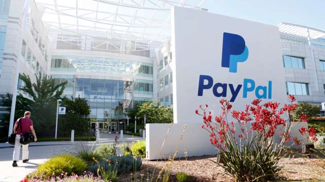 PayPal系統當機。（圖：REUTERS/TPG）