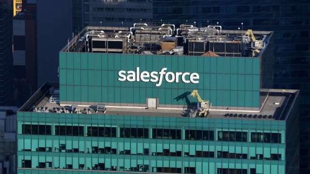 軟體股本周發布財報 Salesforce是重點。（圖：REUTERS/TPG）