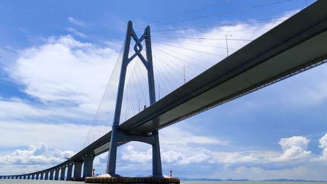 中國又一跨海通道：黃茅海跨海通道衝刺本月通車(圖:shutterstock)