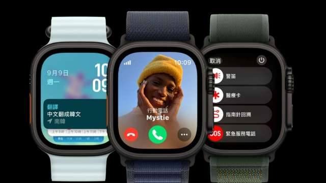 傳Apple Watch Ultra 3支援衛星簡訊 未來版本聯發科受惠 (圖：翻攝Apple官網)