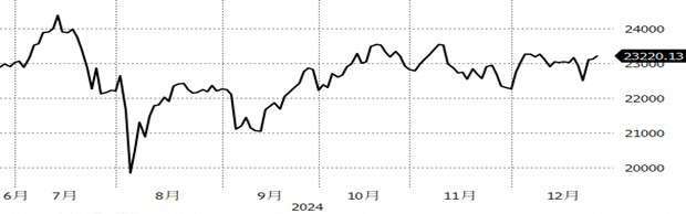 （資料來源：Bloomberg, 截至 2024/12/25）