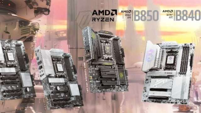 MSI 發表 AMD Ryzen™ B850 和 B840 主機板  獨家創新設計與卓越性能完美融合。(圖：微星提供)