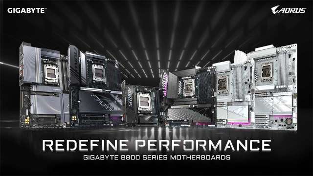 技嘉發表Intel® B860和AMD B850系列主機板 以AI重塑遊戲效能。(圖：技嘉提供)