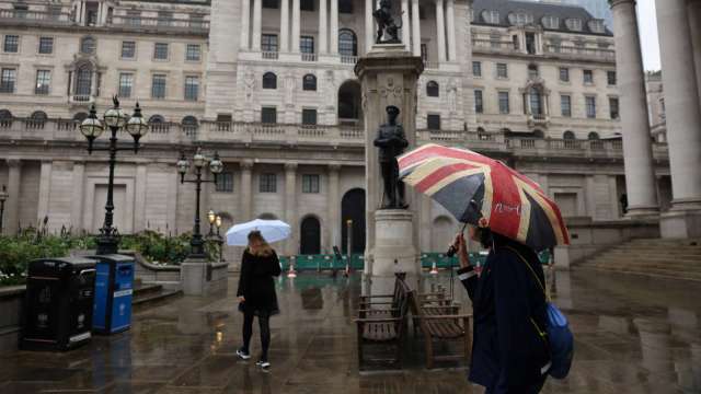 英國降息預期大縮水 通膨驟升影響經濟展望(圖：REUTERS/TPG)