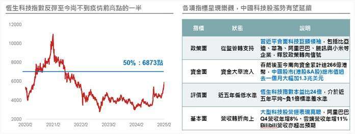 資料來源：Bloomberg，野村投信整理；資料日期：2025/2/21。以上所提個股僅為舉例說明，非為個股推薦。投資人申購本基金係持有基金受益憑證，而非本文提及之投資資產或標的。