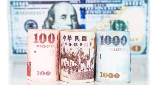 〈台幣〉股匯齊挫 重貶8.6分失守32.9關卡 探逾1個月新低。(圖:shutterstock)