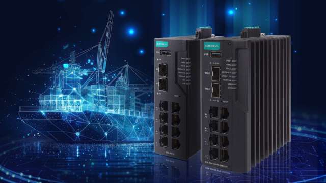 Moxa網通設備取得DNV安全等級2與IEC 61162-460型式認可 瞄準海事應用系統。(圖:moxa提供)
