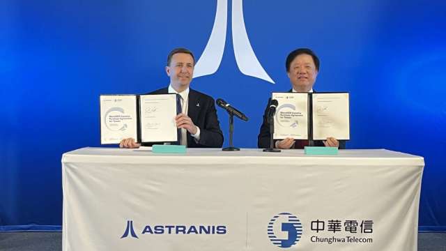 中華電信打造台灣首顆專屬衛星,預計年底發射、明年提供服務。(圖:中華電信提供)