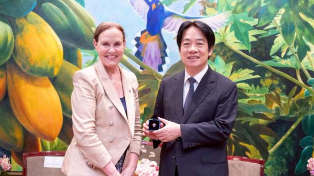 賴清德總統(右)。(圖:總統府提供)