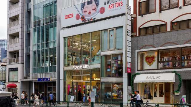 再創史高!LABUBU新品全球瘋搶 泡泡瑪特飆逾12% 市值超越Gucci母公司(圖:shutterstock)