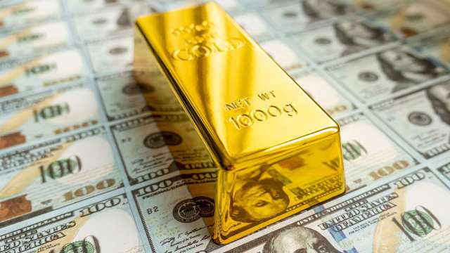 〈貴金屬盤後〉美元走弱 金價跳漲逾2% (圖:Shutterstock)