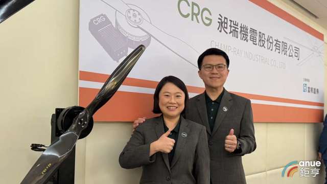 昶瑞機電董事長蔡翔如(左)與總經理楊偉成(右)。(鉅亨網資料照)