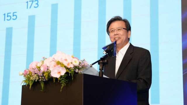圖為華碩共同執行長胡書賓。(鉅亨網記者吳承諦攝)