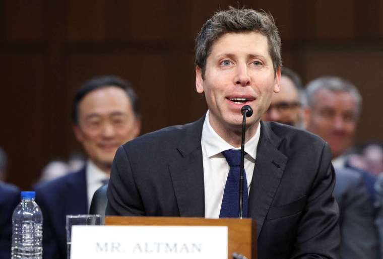 Altman:AI不再是未來幻想,美國須大舉投資運算與人才自由流動。(圖:REUTERS/TPG)