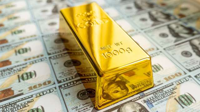〈貴金屬盤後〉美中貿易戰休兵90天 金價急跌3% (圖:Shutterstock)