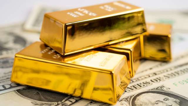 隨著貿易緊張情勢緩和,黃金價格周一大幅逾3%(圖:Shutterstock)