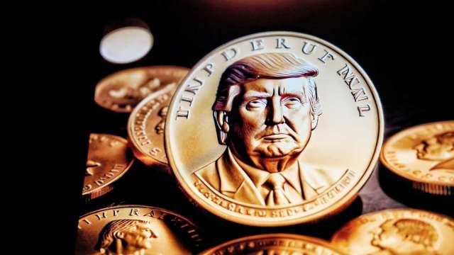 川普$TRUMP加密貨幣競賽揭曉,前220名獲邀與總統共進晚餐。(圖:Shutterstock)
