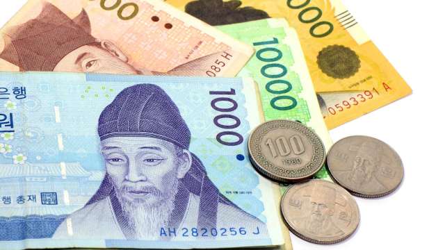 韓元周三漲逾1% 路透:美韓高層已商討匯率問題(圖:shutterstock)