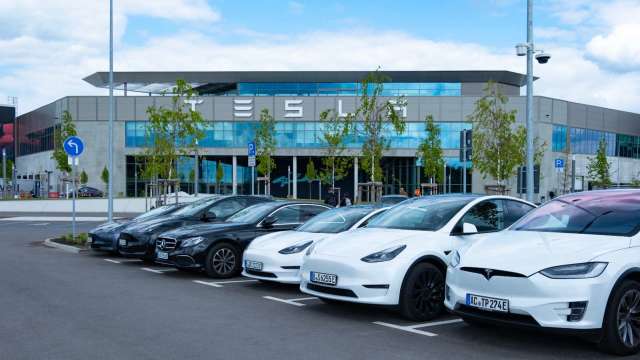 4月特斯拉上海超級工廠出口量,創近一年新高。(圖:Shutterstock)