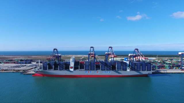 萬海股價攻破百元。(圖:萬海提供)