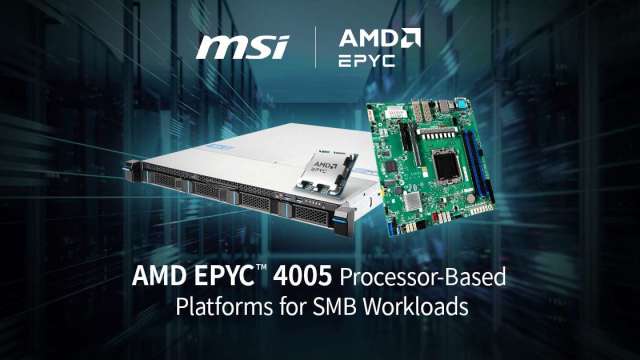 微星推全新AMD EPYC™ 4005平台 滿足中小企業有限預算需求。(圖：shutterstock)