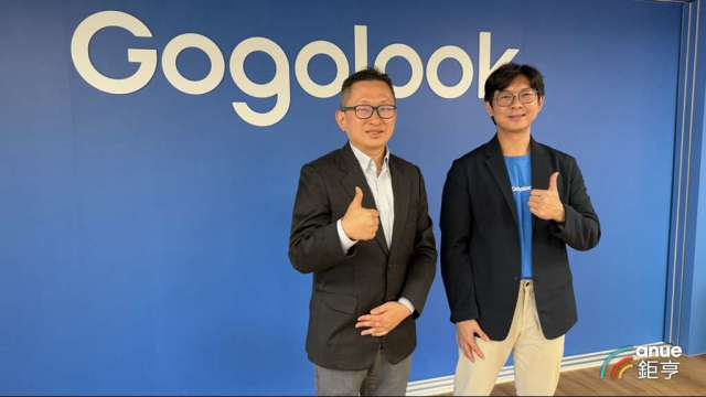 Gogolook共同創辦人暨董事長鄭勝丰(左)和執行長郭建甫(右)。(鉅亨網記者王莞甯攝)