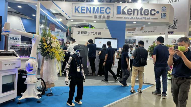 廣運及旗下金運參展COMPUTEX 2025。(圖:廣運提供)