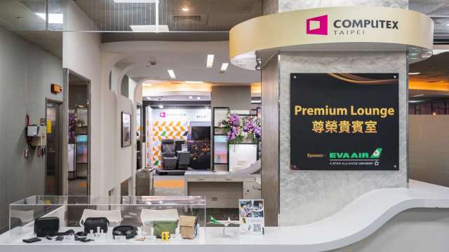長榮航參加台北電腦展。(圖:長榮航提供)