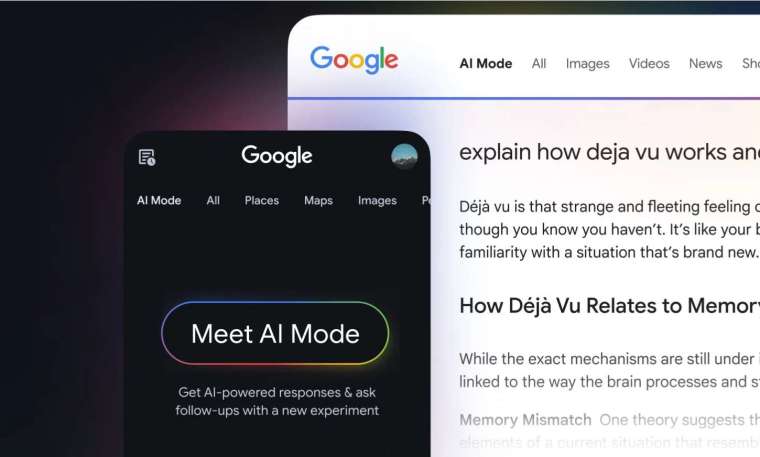 Google推出「AI 模式」搜尋體驗。（圖：截自Google官網）