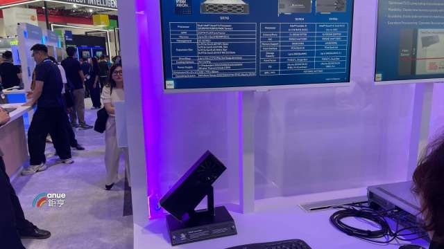 神準展示新一代智慧網路卡 跨足GPU領域布局AI生態系統。(鉅亨網記者吳承諦攝)