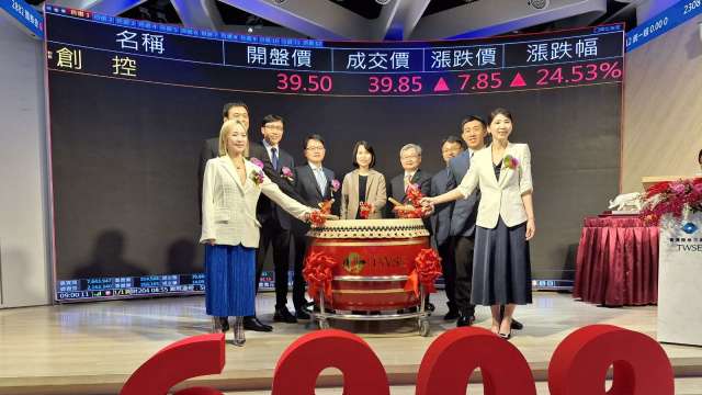 圖左四為創控董事長暨總經理王禮鵬。(圖:業者提供)