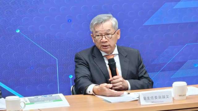 國科會主委吳誠文。(記者黃皓宸攝)