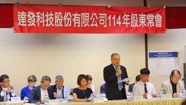 達發董事長謝清江。(業者提供)