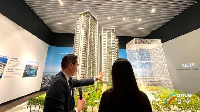 只推大案、買氣集中推升,住展風向球4月亮穩定綠燈。(鉅亨網記者張欽發攝)
