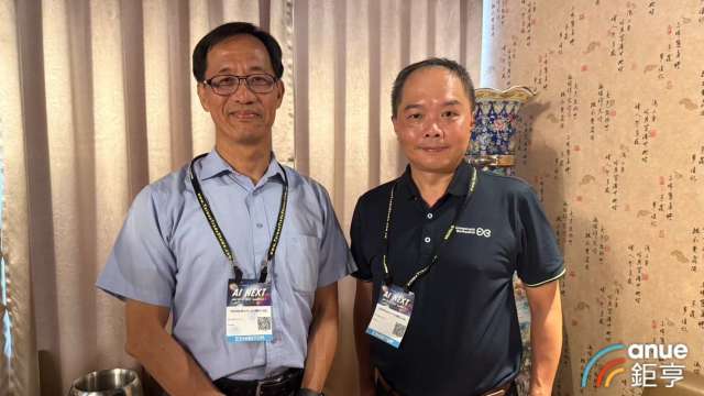 華安總經理陳翰民(右)、首席顧問許銀雄博士(左)。(鉅亨網記者劉玟妤攝)