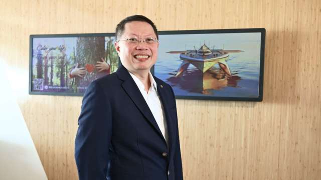 虹彩光電董事長廖奇璋。(圖:虹彩光電提供)