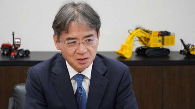 日本小松製作所:美中貿易休兵可減輕200億日元關稅衝擊(圖:REUTERS/TPG)