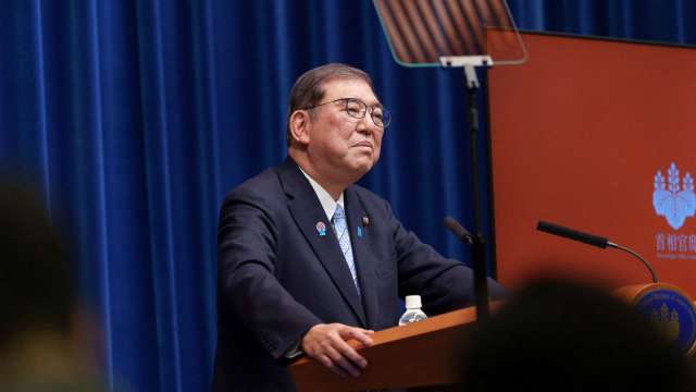日本首相石破茂:加速美日關稅談判 ,爭取G7高峰會上達成協議。(圖:REUTERS/TPG)