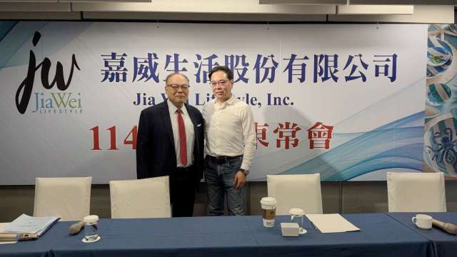 嘉威生活總經理吳世偉(右)及董事長黃清森。(圖：嘉威生活提供)