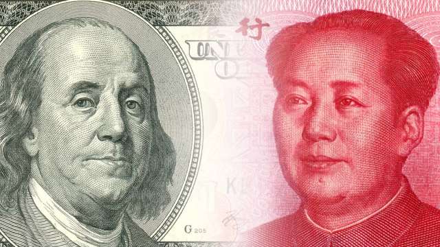 美元動盪之際,人民幣匯率走強,成為投資者避險的一個選擇。(圖:Shutterstock)
