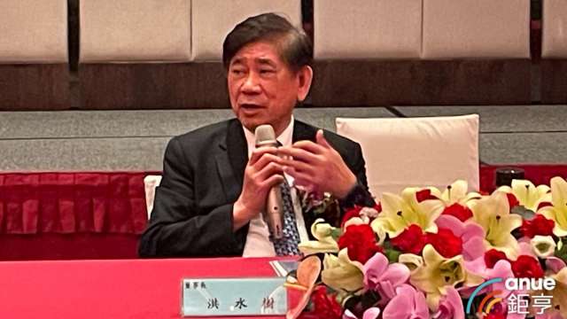 可成董事長洪水樹。(鉅亨網記者劉玟妤攝)