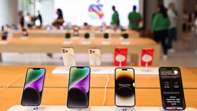 印度4月出貨至美國iPhone遽增76%。（圖：REUTERS/TPG）