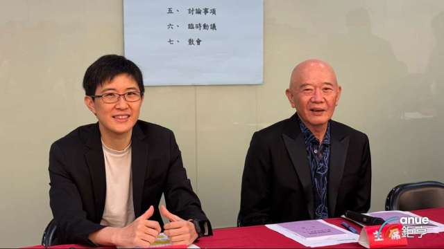 特力集團總裁何湯雄(右)和營運長何采容(左)。(鉅亨網記者王莞甯攝)
