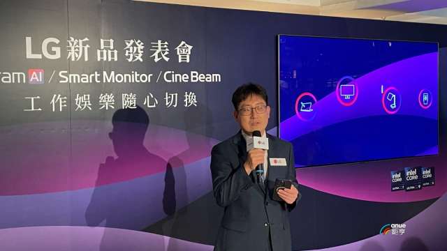 圖為LG董事長鄭淵寬。(鉅亨網記者吳承諦攝)