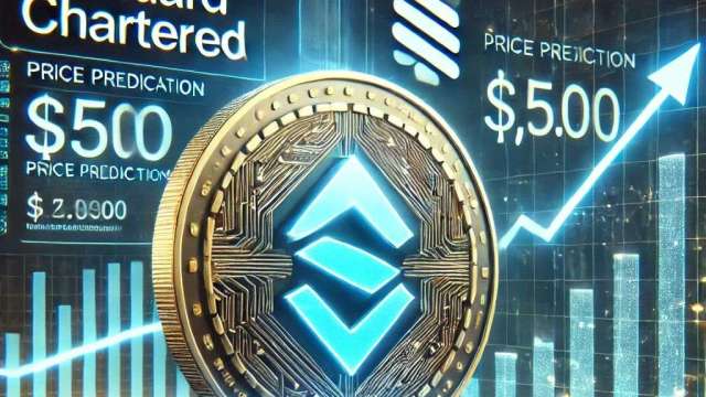 渣打銀行Solana價格預測:短期表現不如以太坊 2029年則可升到500美元(圖:業者提供)
