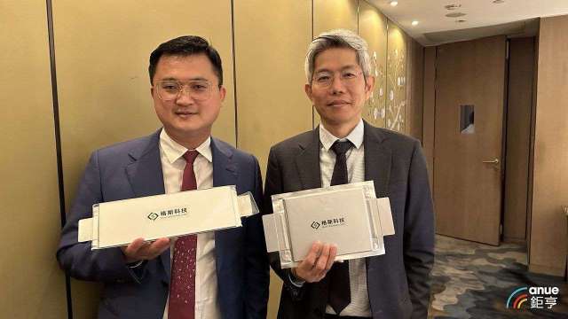 左至右為格斯董事長張忠傑、總經理葉國偉。(鉅亨網資料照)