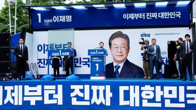 李在明已確定當選新一屆韓國總統。(圖:Shutterstock)