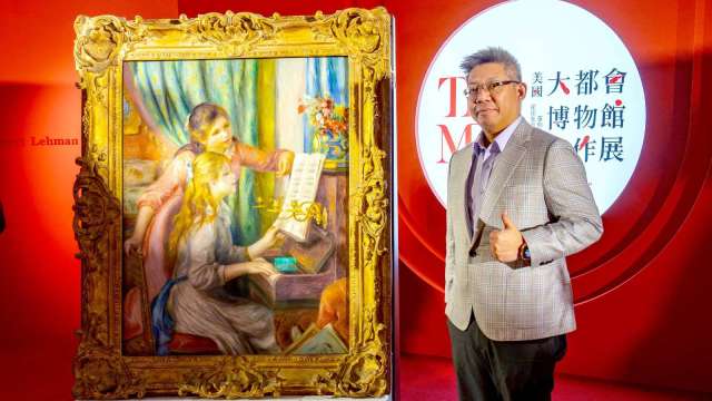 中保科董事長林建涵出席美國「大都會藝術博物館」首度來台舉辦特展開箱。(圖：中保科提供)