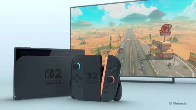 Switch 2示意圖。(圖:擷取自官網)